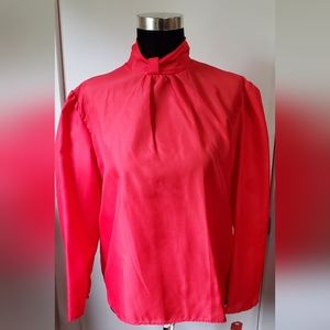 Vintage red blouse